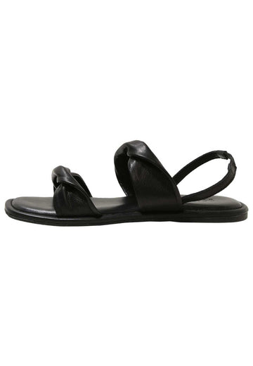 Inuovo Sandalen Leder Schwarz - surf4shoes