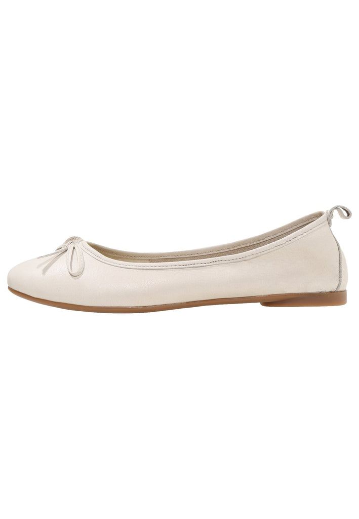 Inuovo Ballerinas Leder Beige - surf4shoes