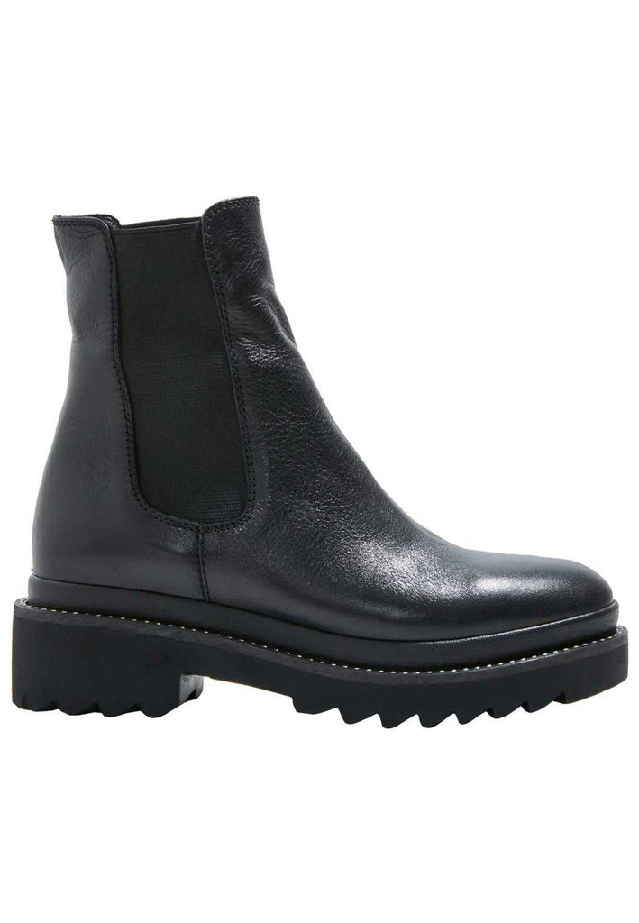 Inuovo Stiefelette Leder Schwarz - surf4shoes