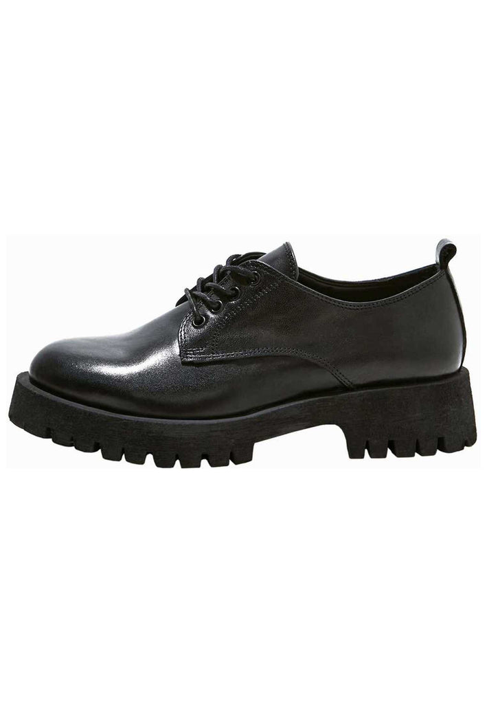 Inuovo Halbschuhe Leder Schwarz - surf4shoes