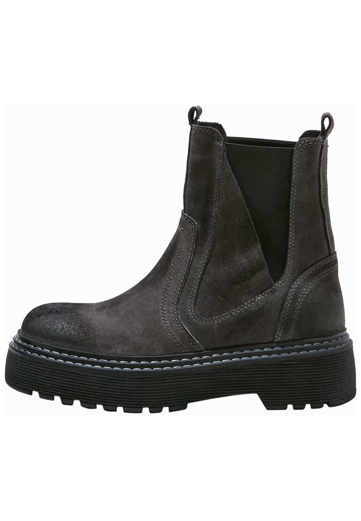 Inuovo Stiefelette Veloursleder Graphite - surf4shoes