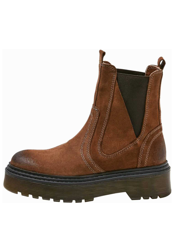 Inuovo Stiefelette Veloursleder Braun - surf4shoes