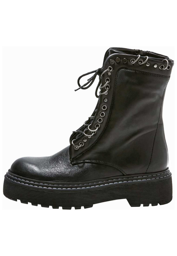 Inuovo Stiefelette Veloursleder Black - surf4shoes