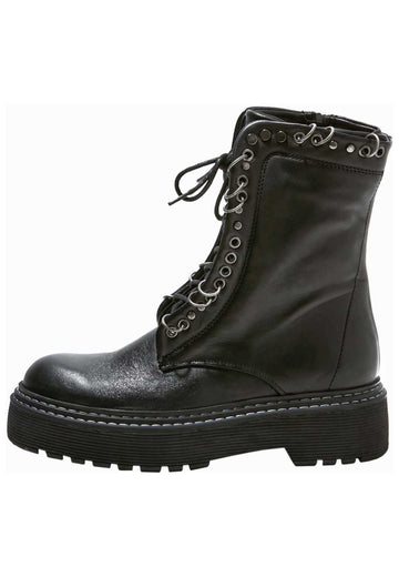 Inuovo Stiefelette Veloursleder Black - surf4shoes