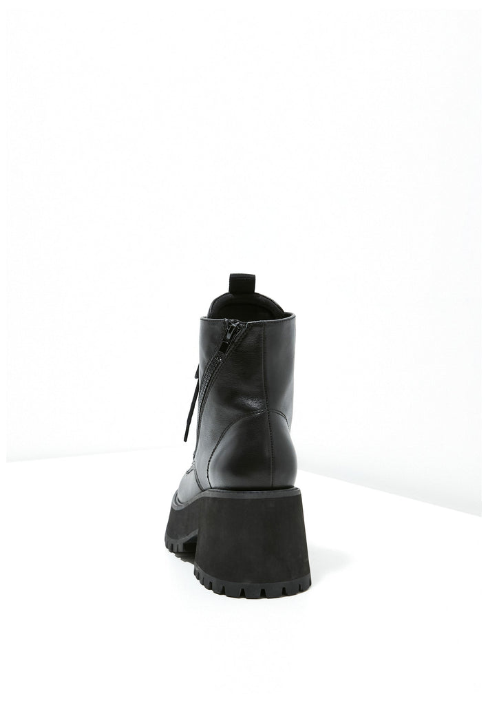 Inuovo Stiefelette Leder Schwarz - surf4shoes