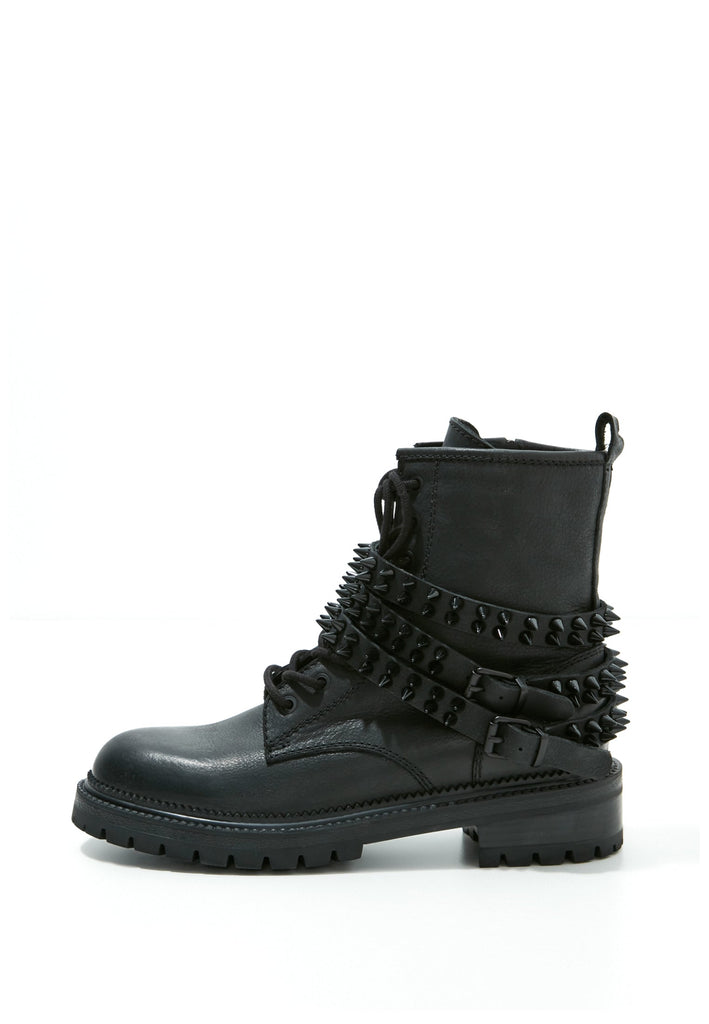 Inuovo Stiefelette Leder Schwarz - surf4shoes