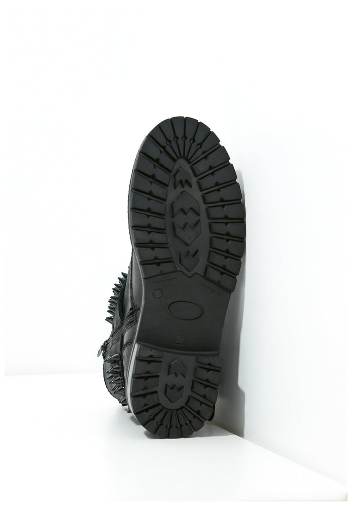 Inuovo Stiefelette Leder Schwarz - surf4shoes