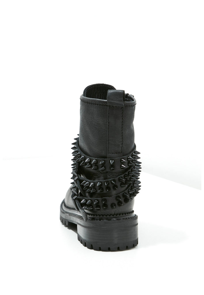 Inuovo Stiefelette Leder Schwarz - surf4shoes