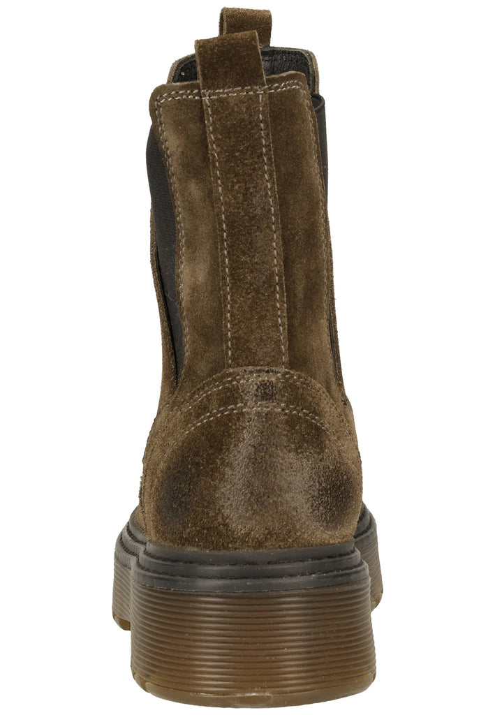 Inuovo Stiefelette Veloursleder Khaki - surf4shoes