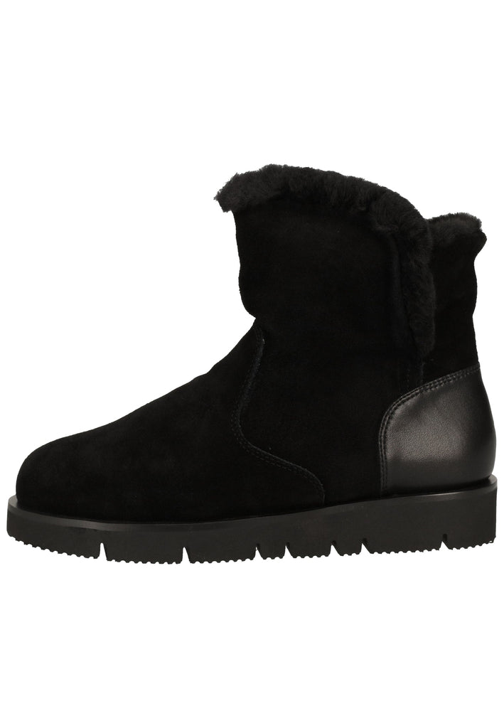 Inuovo Stiefelette Veloursleder Schwarz Warmfutter - surf4shoes