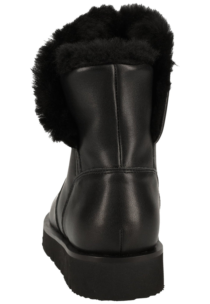 Inuovo Stiefelette Leder Schwarz Warmfutter - surf4shoes