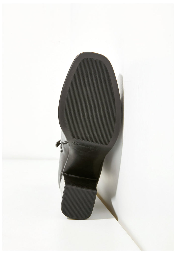 Inuovo Stiefelette Leder Schwarz - surf4shoes