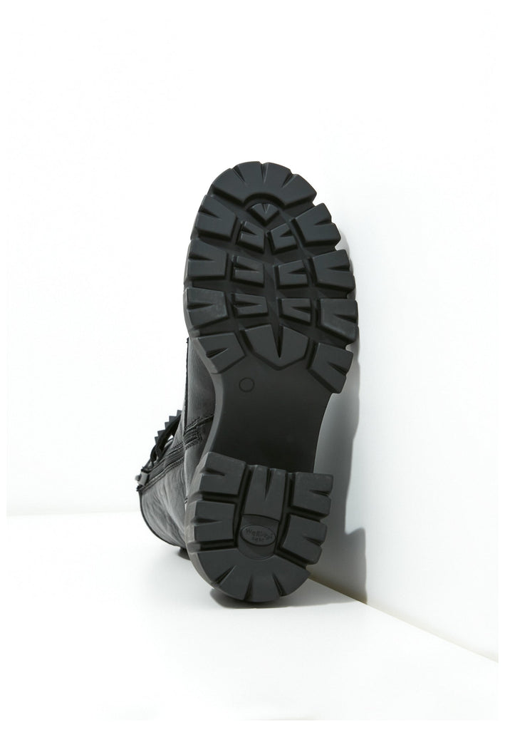 Inuovo Stiefelette Leder Schwarz - surf4shoes