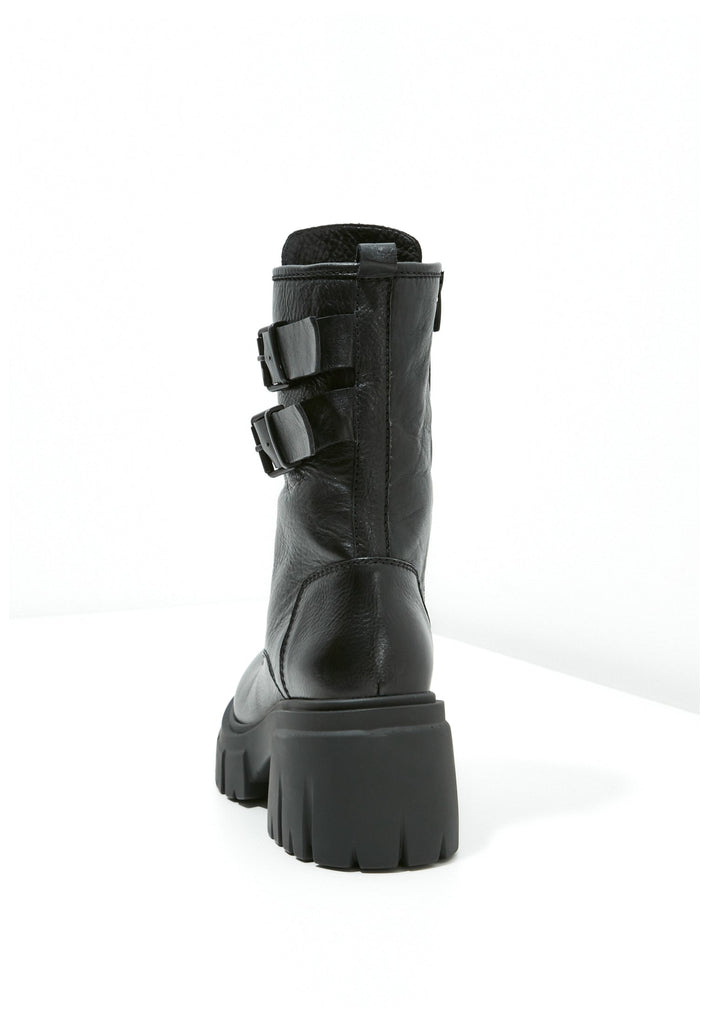 Inuovo Stiefelette Leder Schwarz - surf4shoes