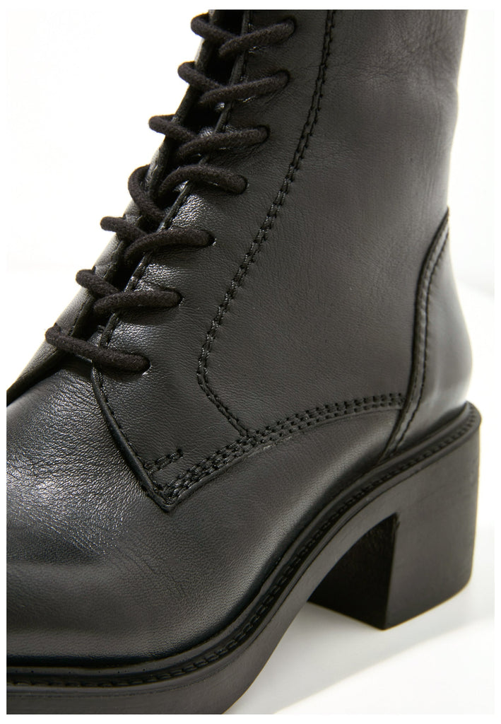 Inuovo Stiefelette Leder Schwarz - surf4shoes