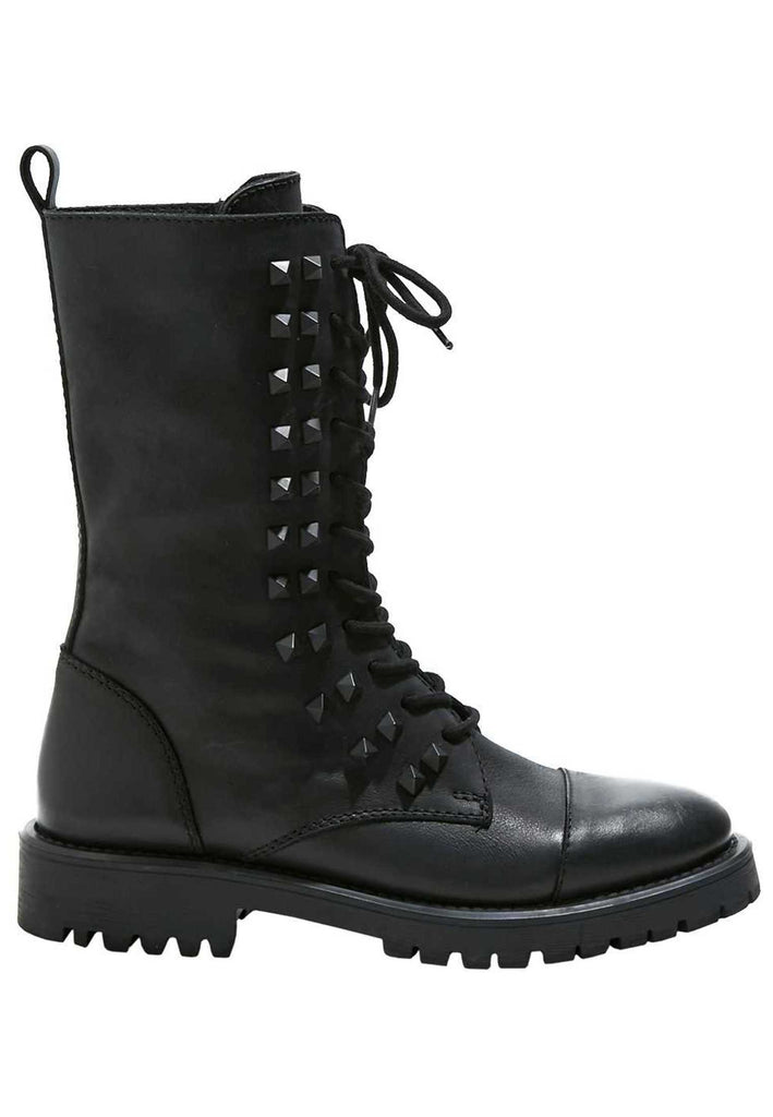 Inuovo Stiefelette Leder Schwarz - surf4shoes