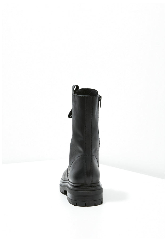 Inuovo Stiefelette Leder Schwarz - surf4shoes