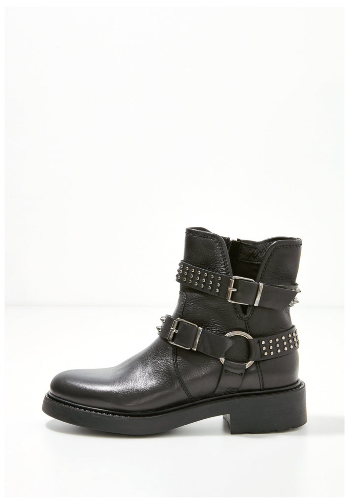 Inuovo Stiefelette Leder Schwarz - surf4shoes