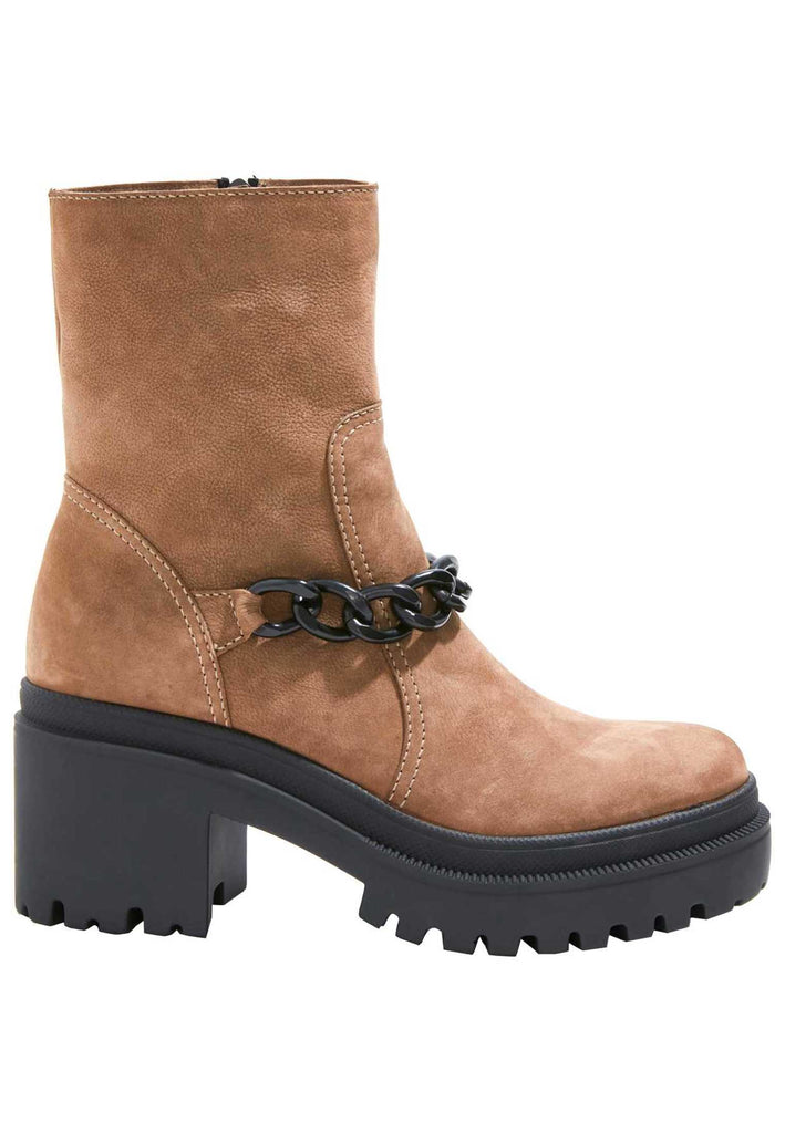 Inuovo Stiefelette Leder Hellbraun - surf4shoes