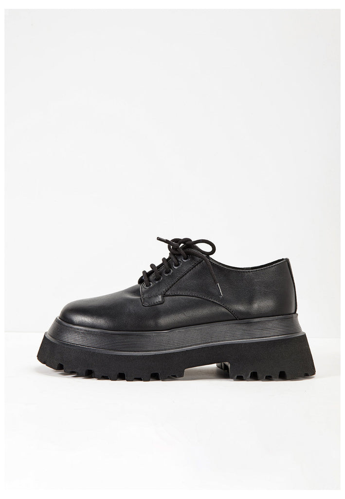 Inuovo Halbschuhe Leder Schwarz - surf4shoes