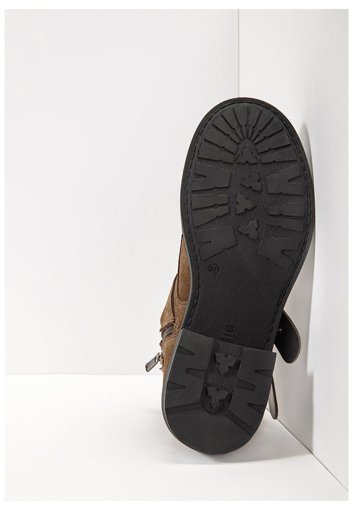 Inuovo Stiefelette Leder Mittelbraun - surf4shoes