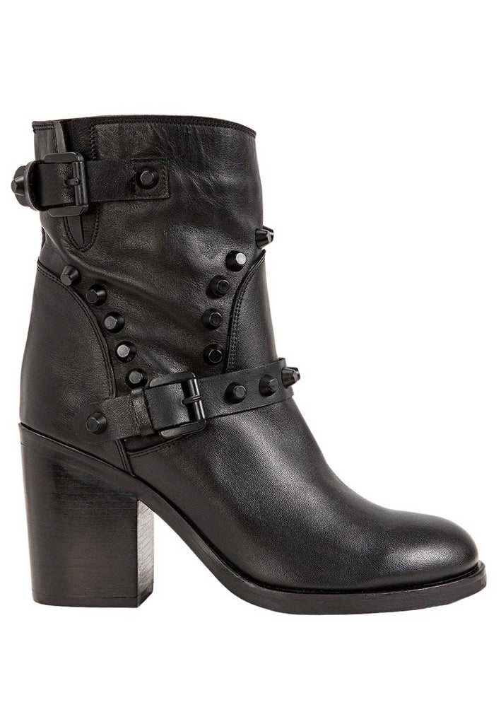 Inuovo Stiefelette Leder Schwarz - surf4shoes