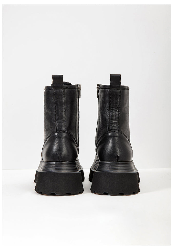 Inuovo Stiefelette Leder Schwarz - surf4shoes