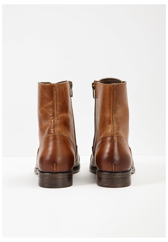 Inuovo Stiefelette Glattleder Tan - surf4shoes