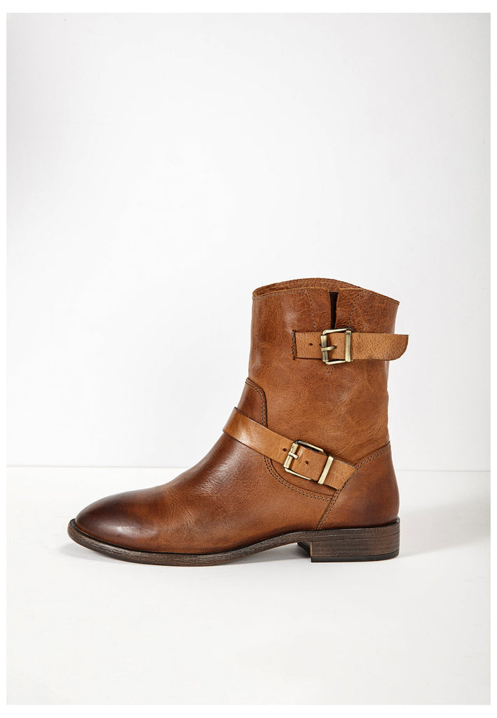 Inuovo Stiefelette Leder Tan - surf4shoes