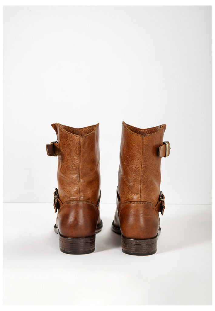 Inuovo Stiefelette Leder Tan - surf4shoes