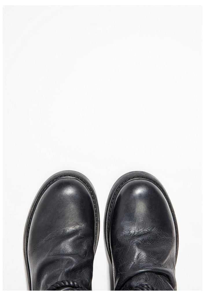 Inuovo Stiefel Leder Schwarz - surf4shoes