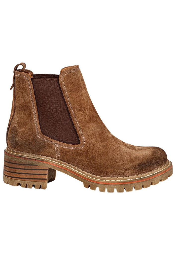 Inuovo Stiefelette Leder Mittelbraun - surf4shoes