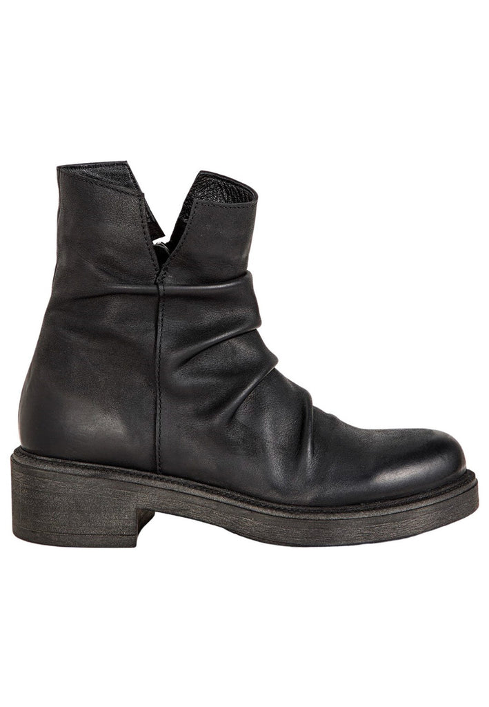 Inuovo Stiefelette Leder Schwarz - surf4shoes