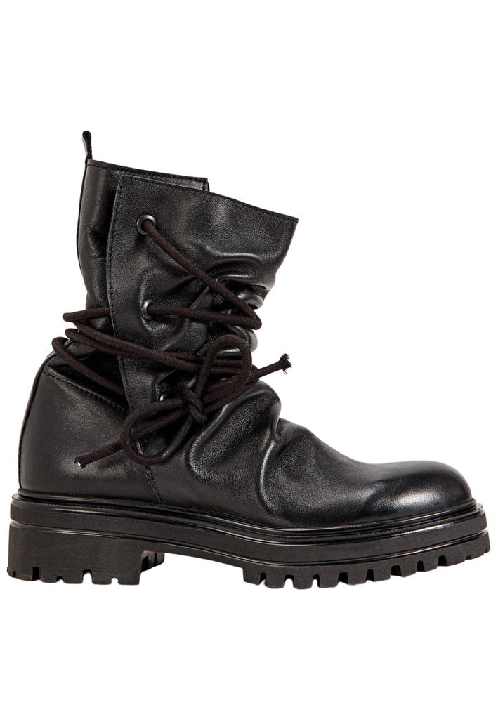 Inuovo Stiefelette Leder Schwarz - surf4shoes