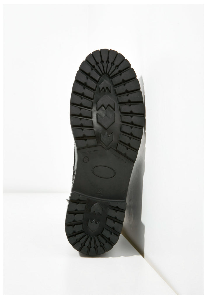 Inuovo Stiefelette Leder Schwarz - surf4shoes