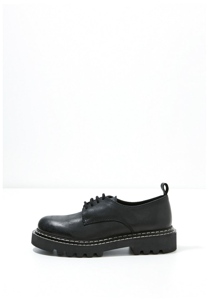Inuovo Halbschuhe Leder Schwarz - surf4shoes
