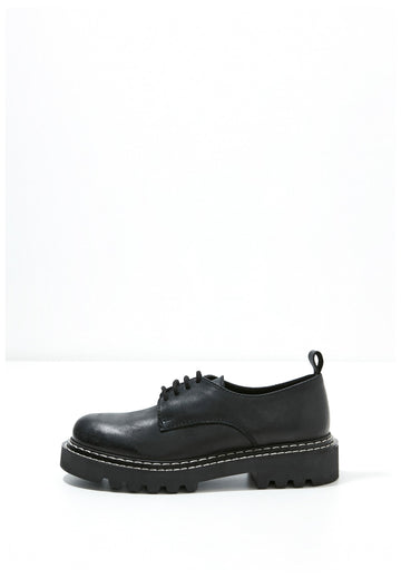 Inuovo Halbschuhe Leder Schwarz - surf4shoes