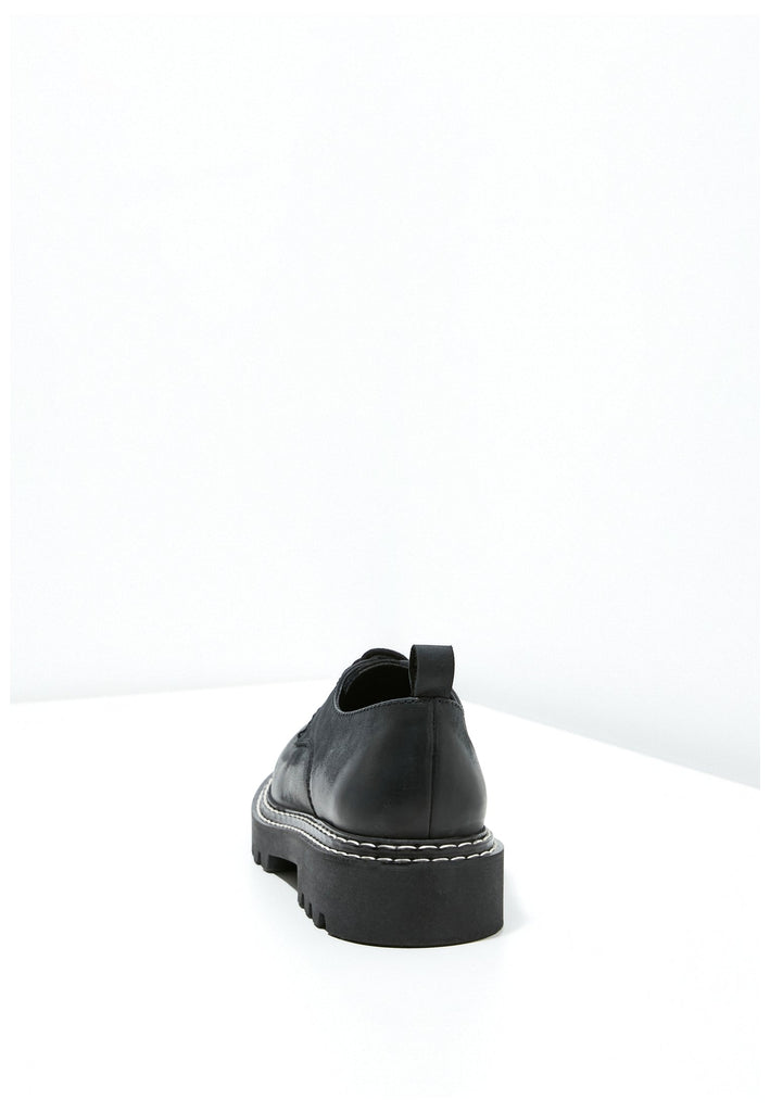 Inuovo Halbschuhe Leder Schwarz - surf4shoes