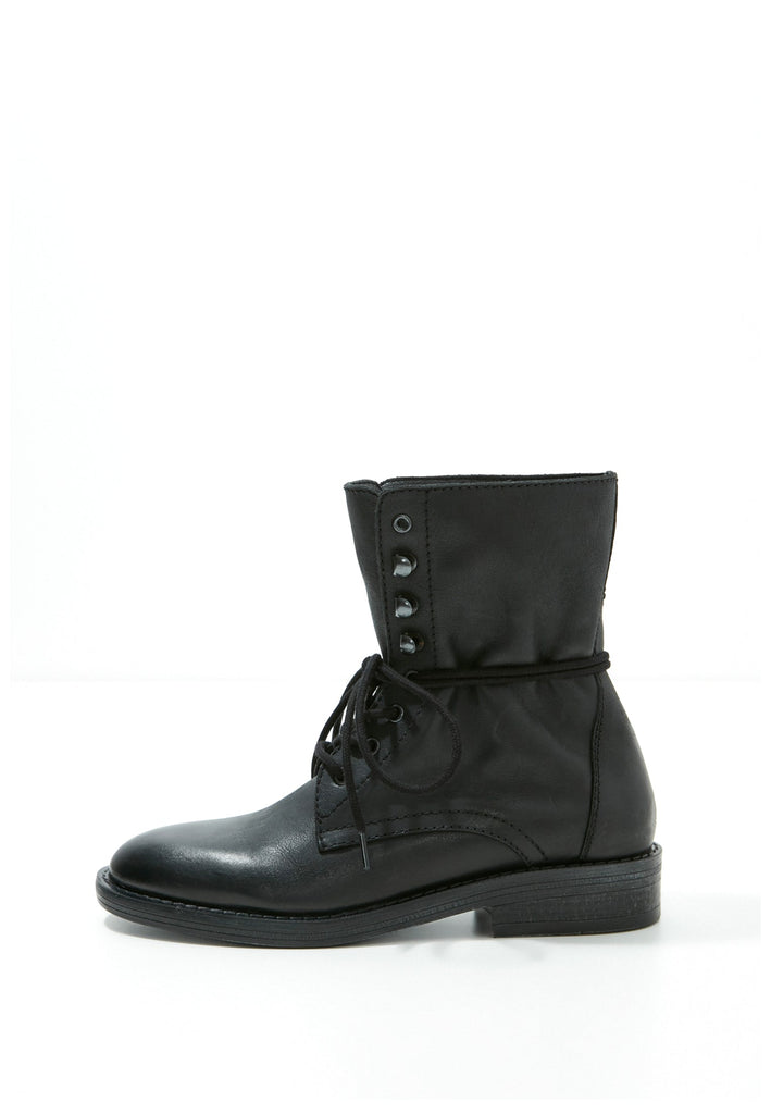 Inuovo Stiefelette Leder Schwarz - surf4shoes