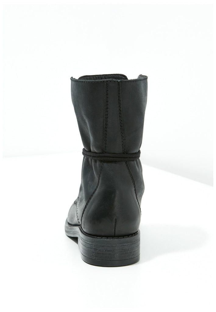 Inuovo Stiefelette Leder Schwarz - surf4shoes