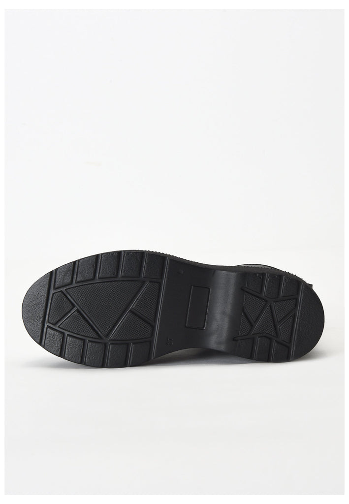 Inuovo Stiefelette Leder Schwarz - surf4shoes