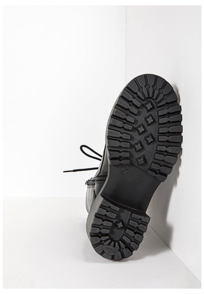 Inuovo Stiefelette Leder Schwarz - surf4shoes