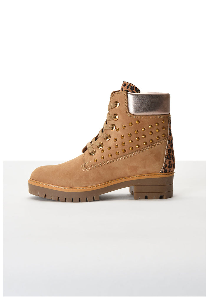 Inuovo Stiefelette Nubukleder Mustard - surf4shoes