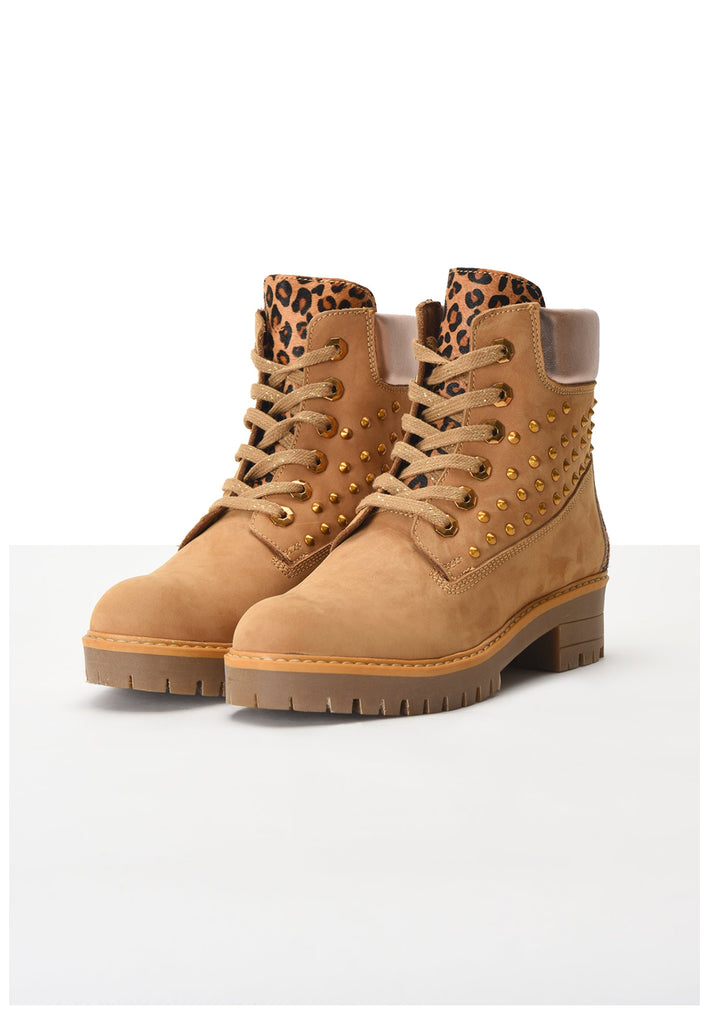 Inuovo Stiefelette Nubukleder Mustard - surf4shoes