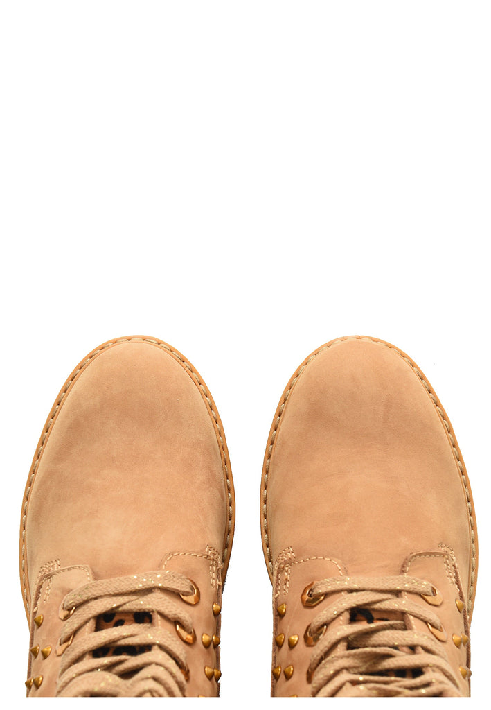 Inuovo Stiefelette Nubukleder Mustard - surf4shoes