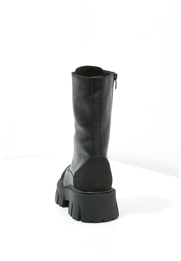 Inuovo Stiefel Leder Schwarz - surf4shoes