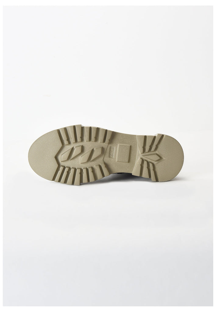 Inuovo Stiefelette Leder Schwarz/Beige - surf4shoes