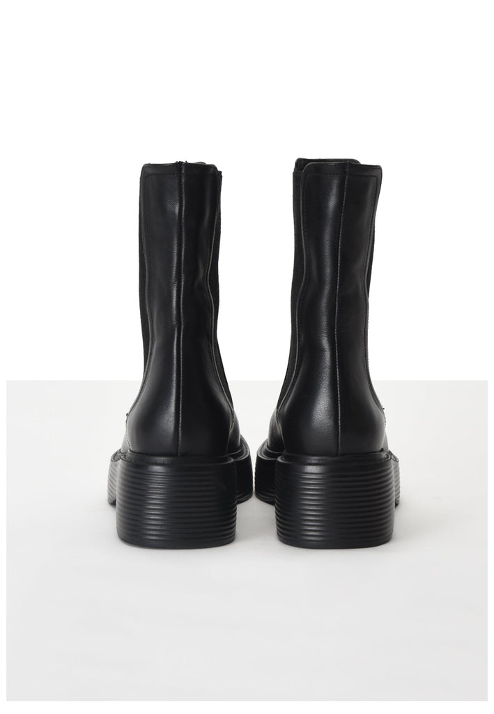 Inuovo Stiefelette Leder Schwarz - surf4shoes