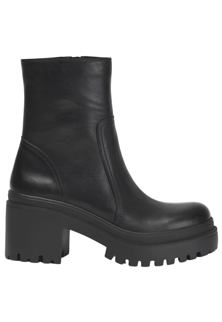 Inuovo Stiefelette Leder Schwarz - surf4shoes