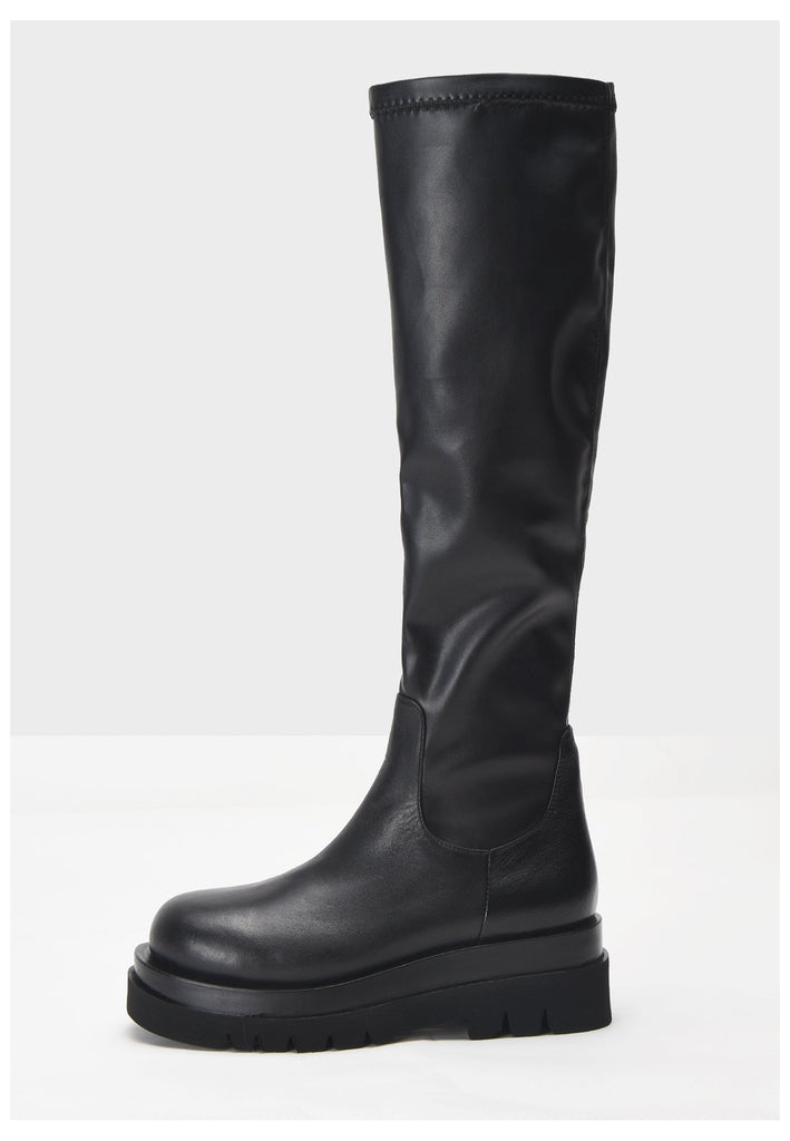 Inuovo Stiefel Leder Schwarz - surf4shoes